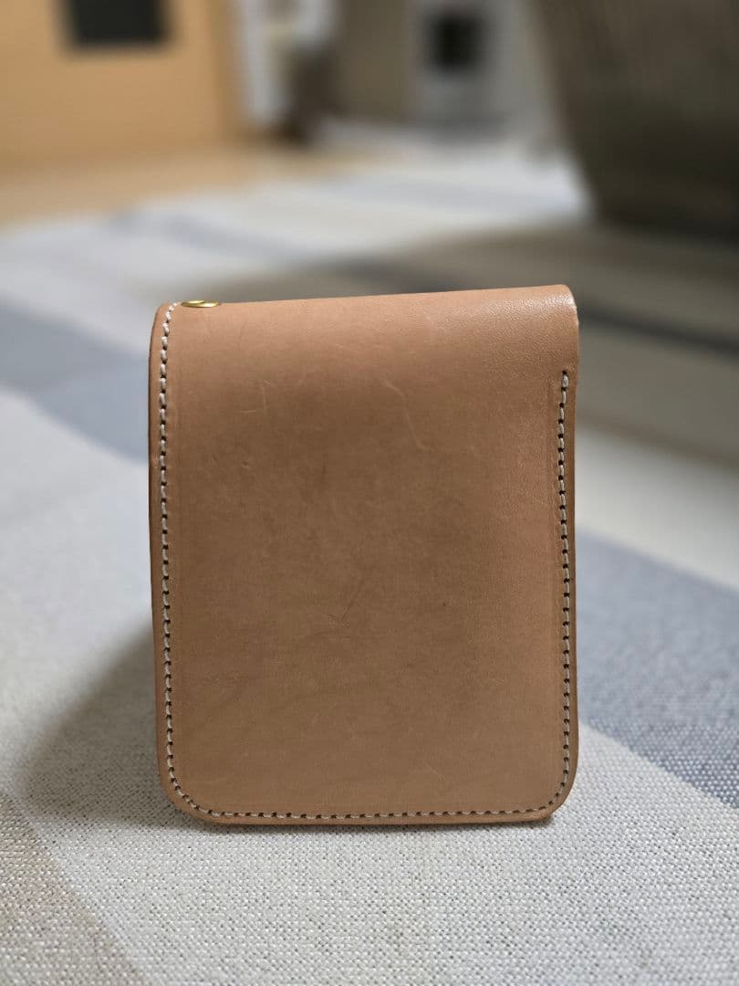 【ほぼ未使用】革蛸　 台形ショートワレット（セカンドタイプ）２４時間以内発送可能