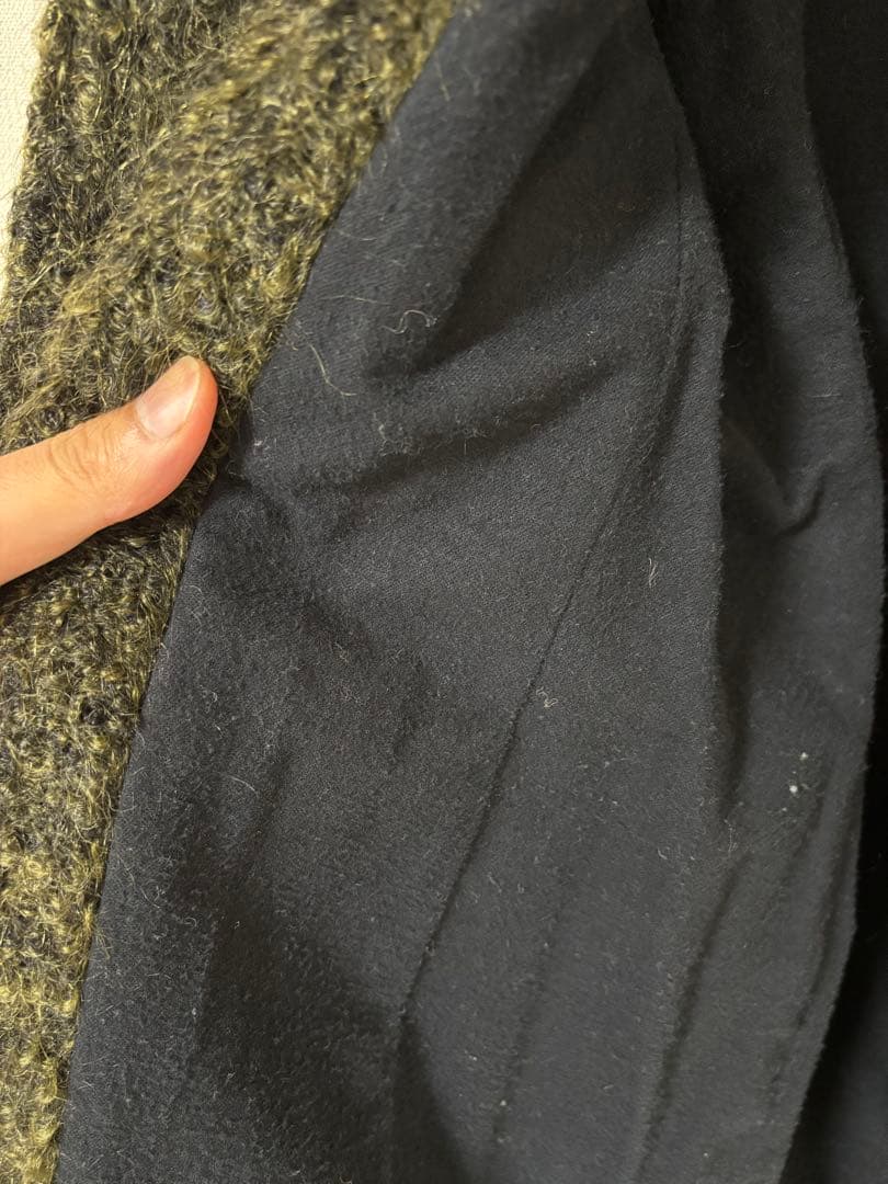 swiss chriss　イタリア製ウールチェスターコート