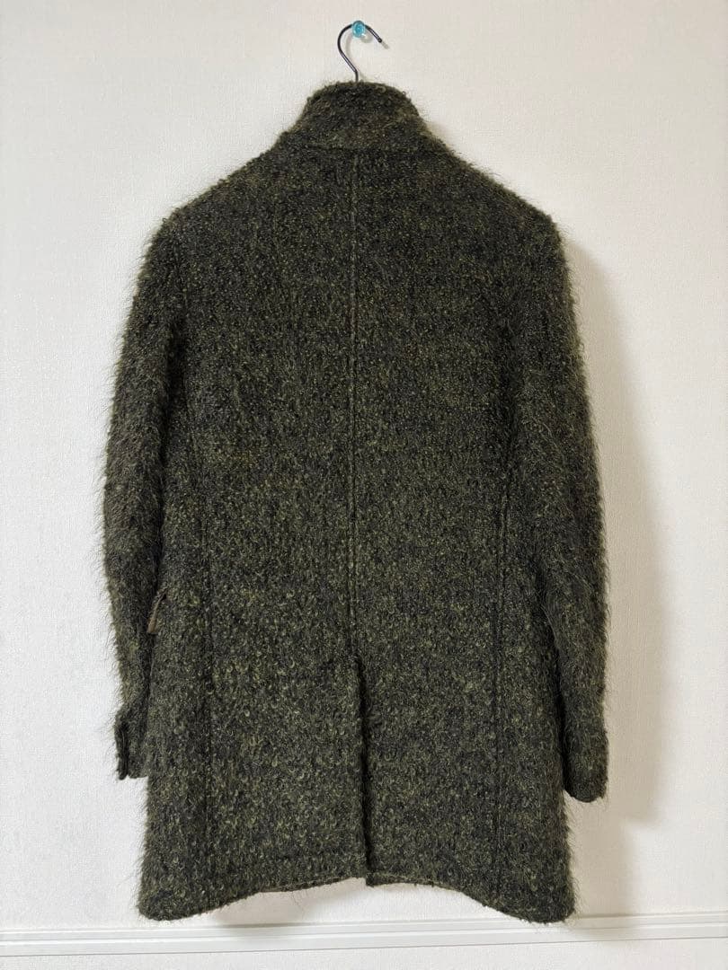 swiss chriss　イタリア製ウールチェスターコート