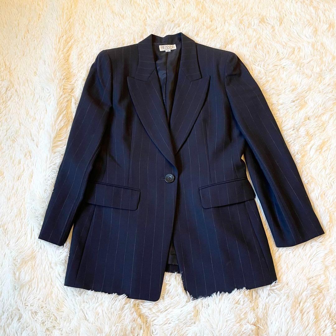 美品★東京ソワール セットアップスーツ ママさんスーツ ジャケット スカート L