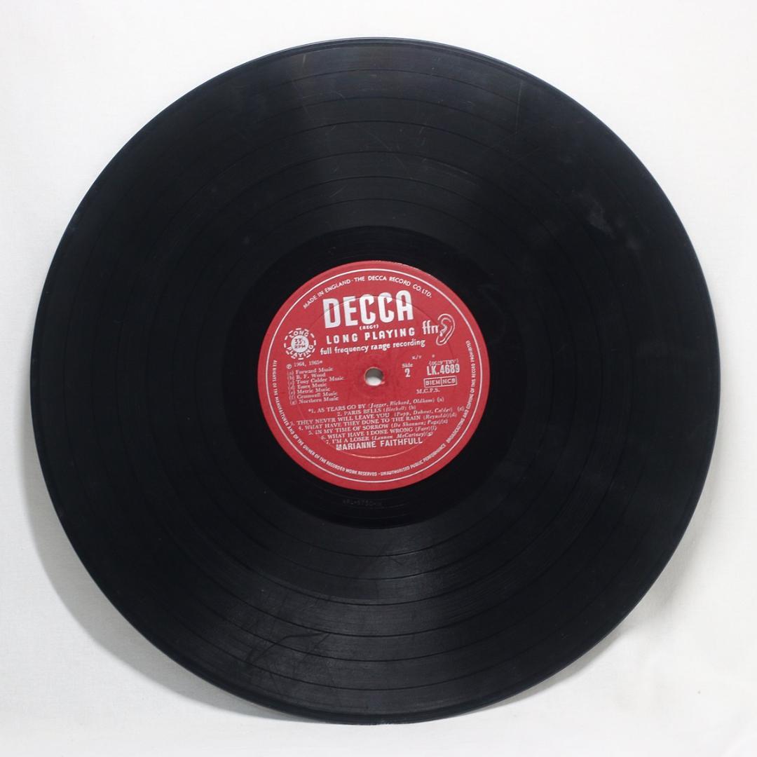 英LP Marianne Faithfull UK盤 Mono 初回プレス