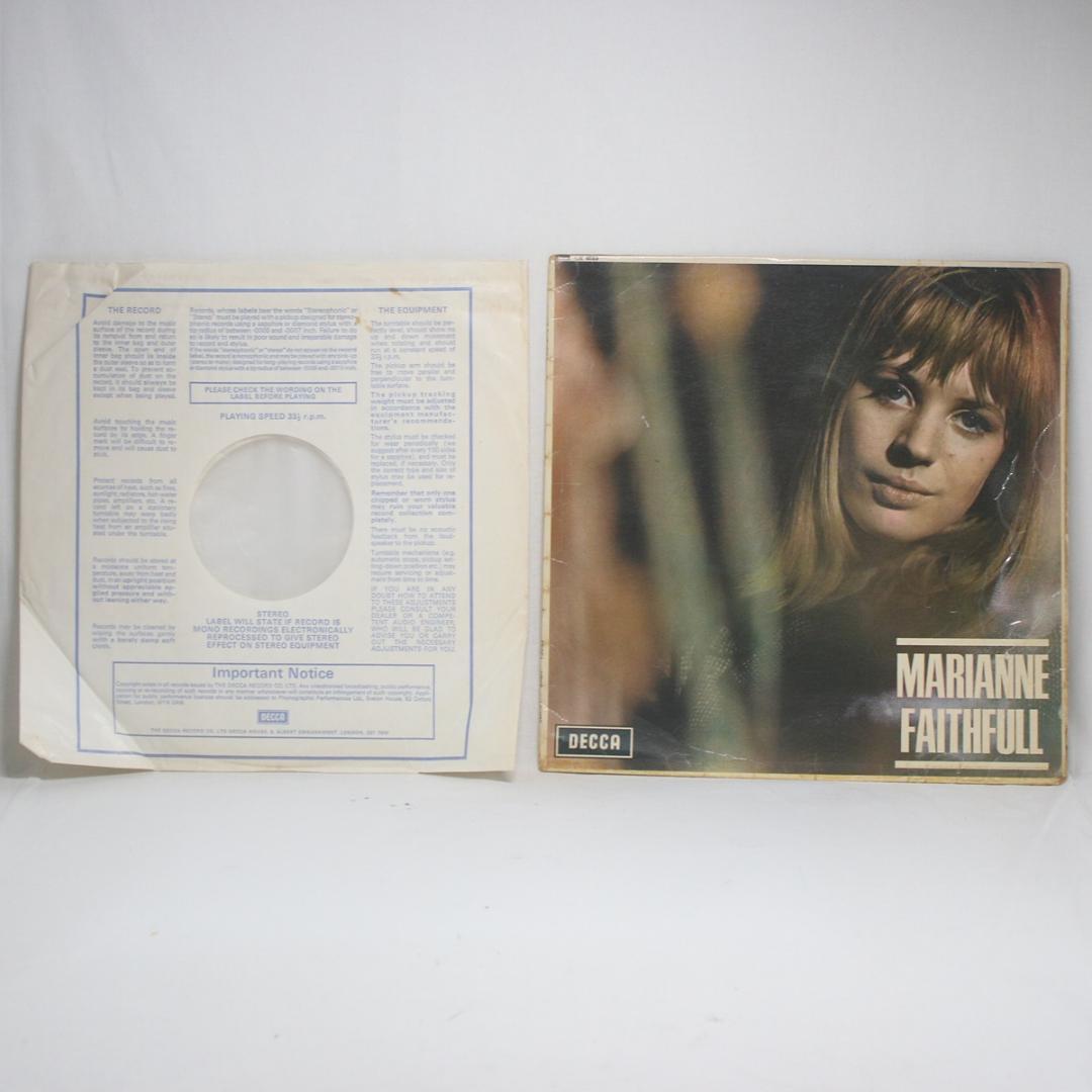 英LP Marianne Faithfull UK盤 Mono 初回プレス