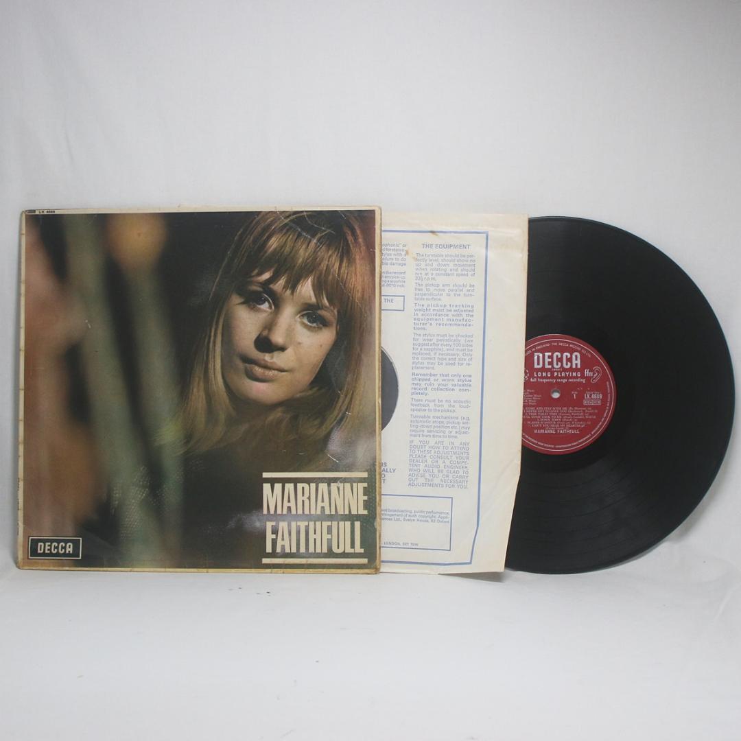 英LP Marianne Faithfull UK盤 Mono 初回プレス