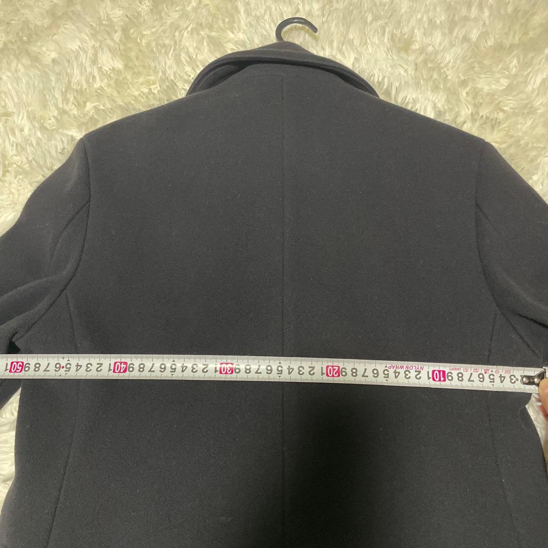 美品【POLO Ralph Lauren】ウールメルトンピーコート　ネイビー　M