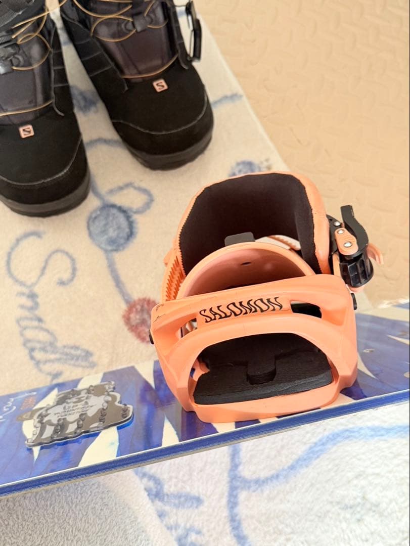 ROXY スノボセットレディース　146/24.5 ROXY×SALOMON