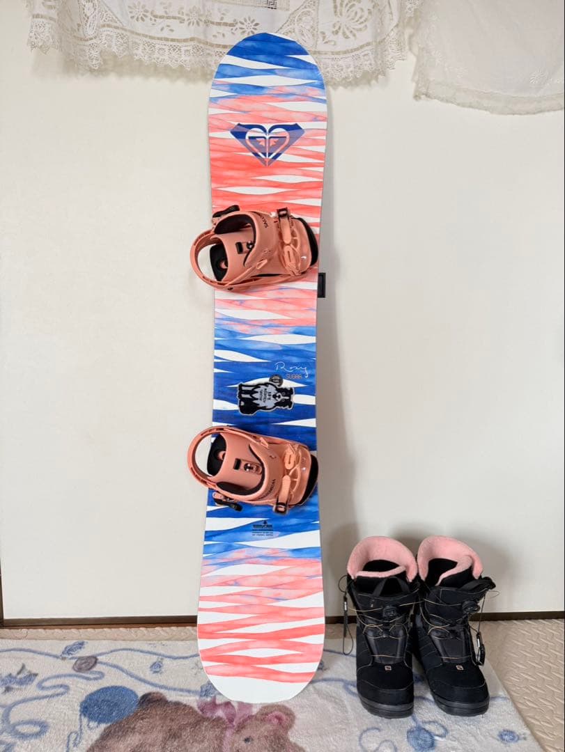 ROXY スノボセットレディース　146/24.5 ROXY×SALOMON