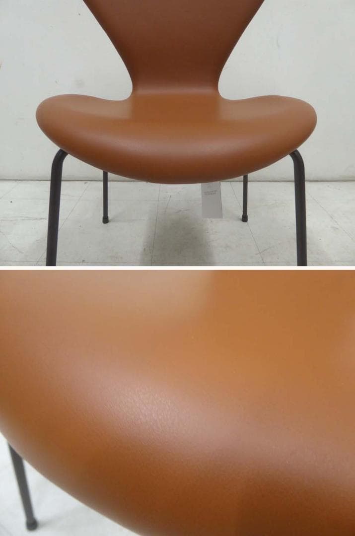 新品 正規品■フリッツハンセン■2025年 レザー セブンチェア タグ付-2