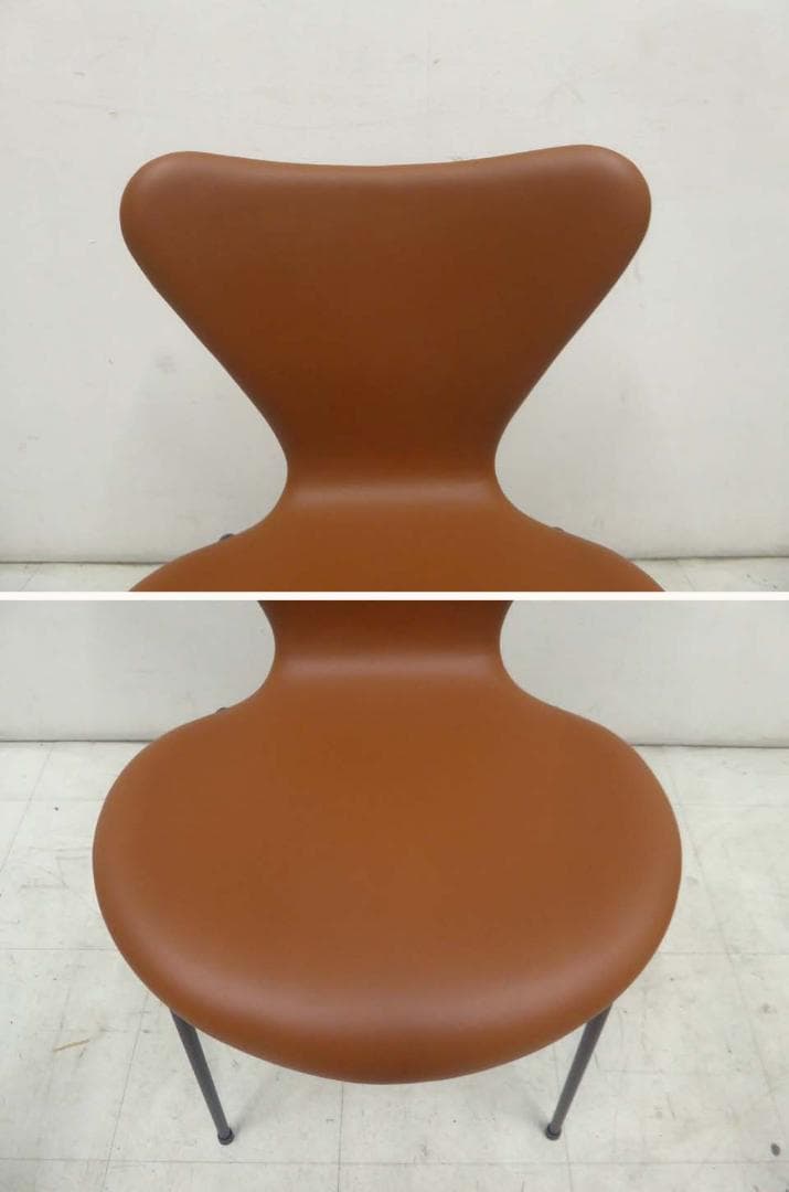 新品 正規品■フリッツハンセン■2025年 レザー セブンチェア タグ付-2