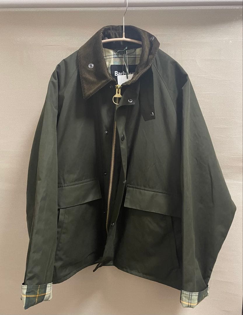 バブアー フリークスストア別注 ボロウデイル サイズ38 オリーブ