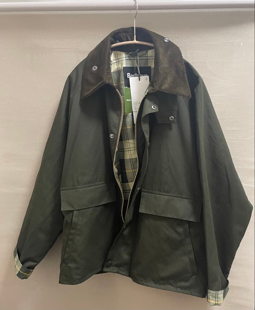 バブアー フリークスストア別注 ボロウデイル サイズ38 オリーブ