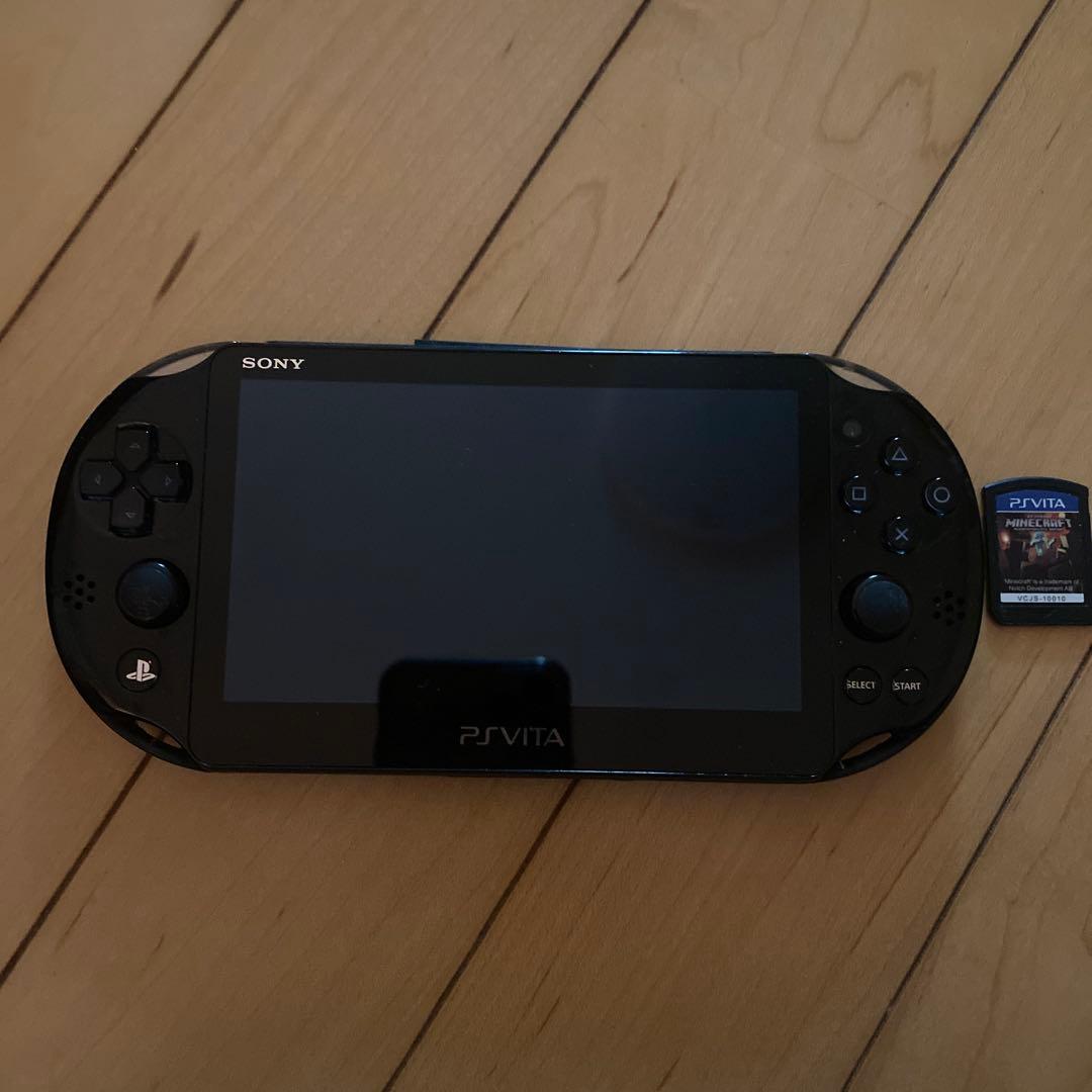 プレーステーションVita 本体 マインクラフトカセット付きです！