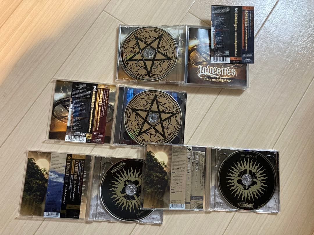 LOVEBITES CD＆DVDセット