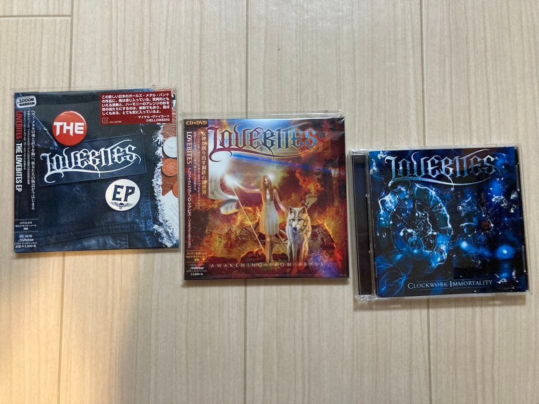 LOVEBITES CD＆DVDセット