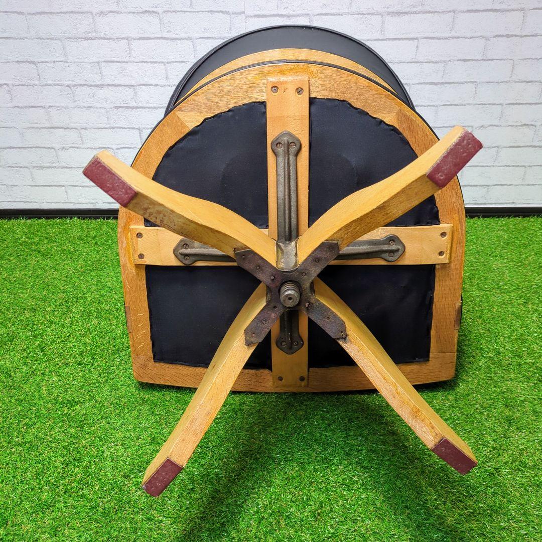 【良品】ドクターチェア　アンティーク　Dr.chair 回転椅子　大正　古木