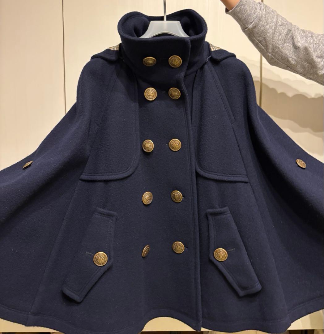 BURBERRYポンチョコート