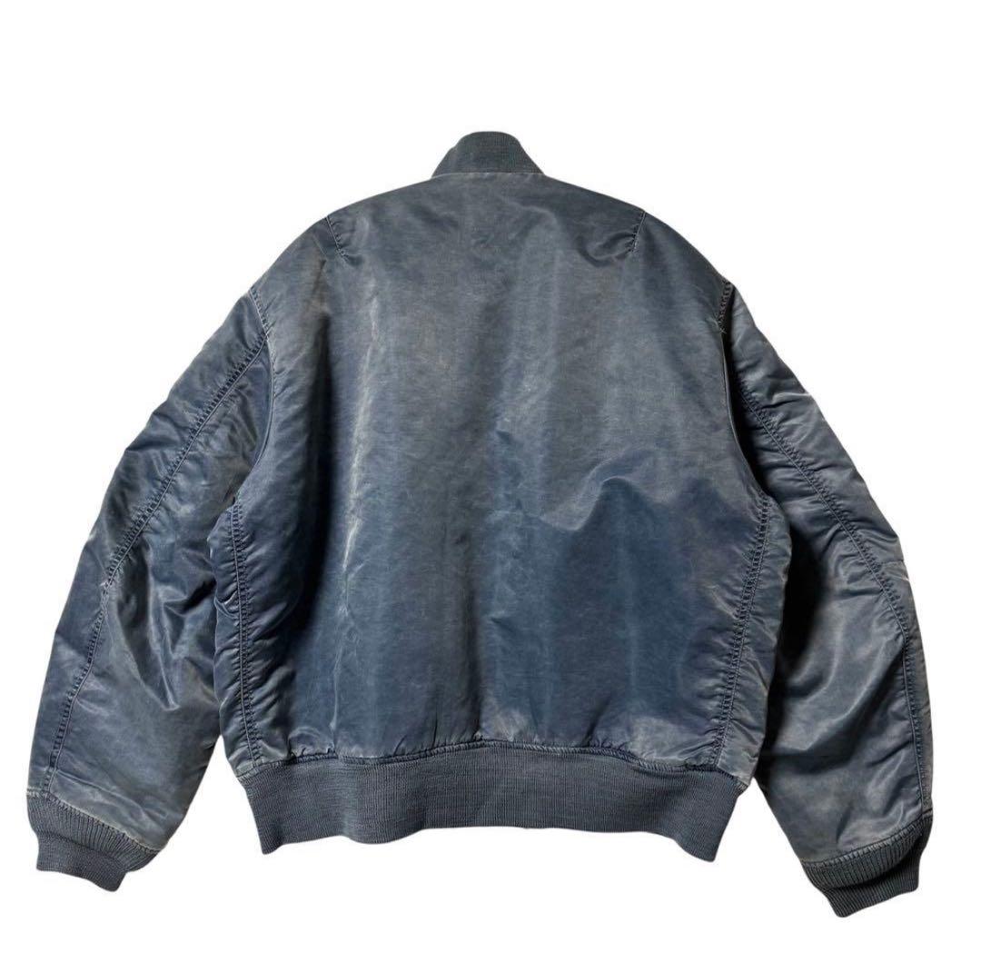 80s OLD UNIQLO MA-1 フライトジャケット ユニクロ 緑タグ