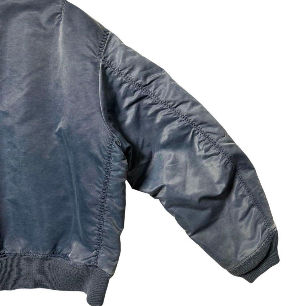 80s OLD UNIQLO MA-1 フライトジャケット ユニクロ 緑タグ