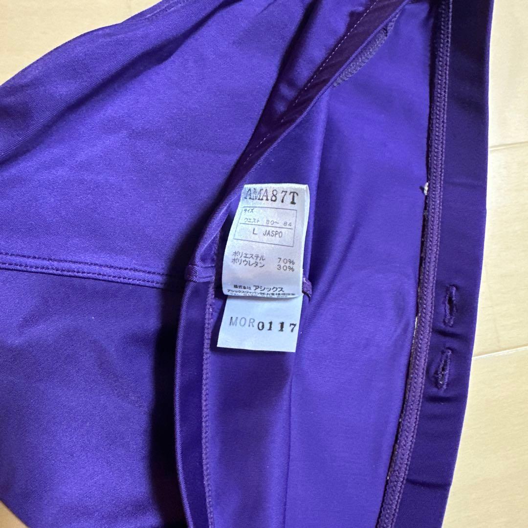 ジ*1様 極美品 asics ハイドロCD ブーメラン 競泳水着 競パン 廃盤