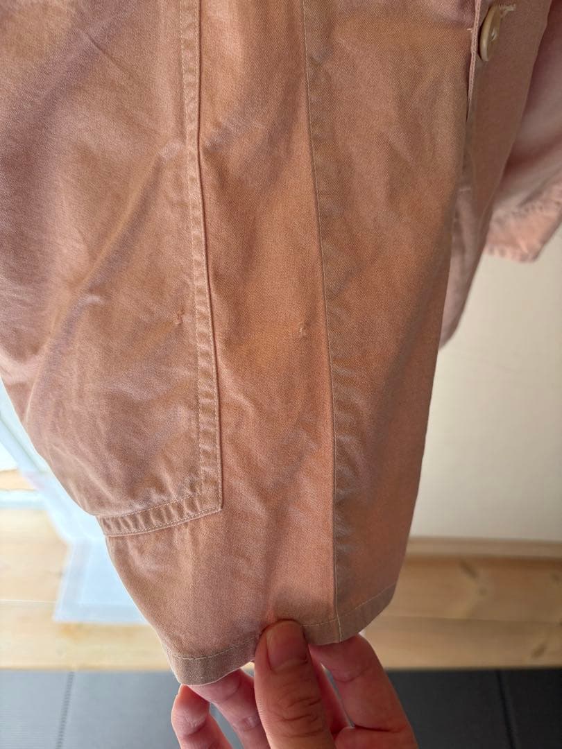 COMOLI コモリ　21ss ヨリ杢コットン ワークジャケットサイズ1