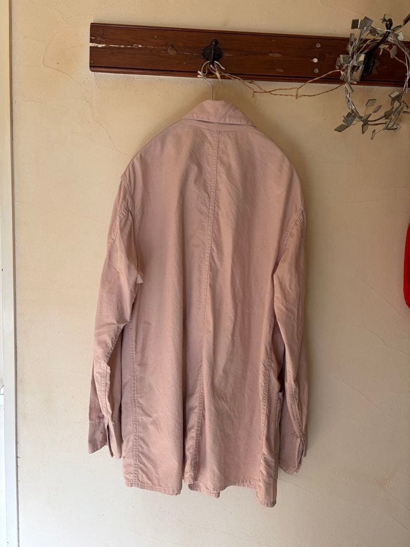 COMOLI コモリ　21ss ヨリ杢コットン ワークジャケットサイズ1