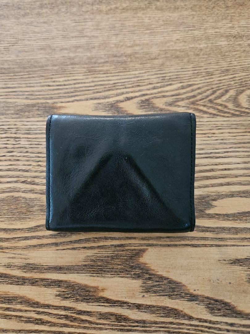 ワサビクラフト　ハーフウォレット　ブラック