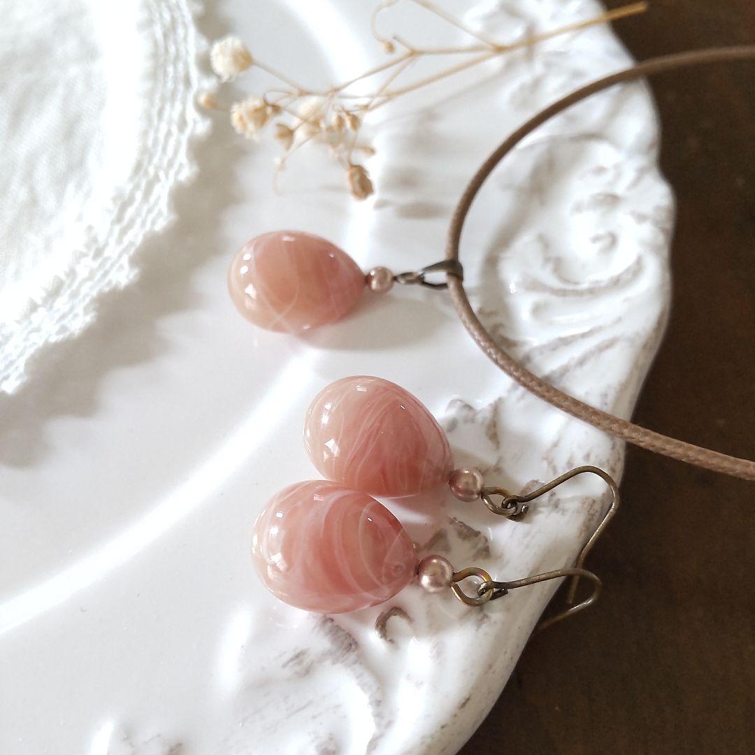 ちびさま専用◎手作りガラスのアクセサリー ９点おまとめ(メルカリ便匿名配送対応)