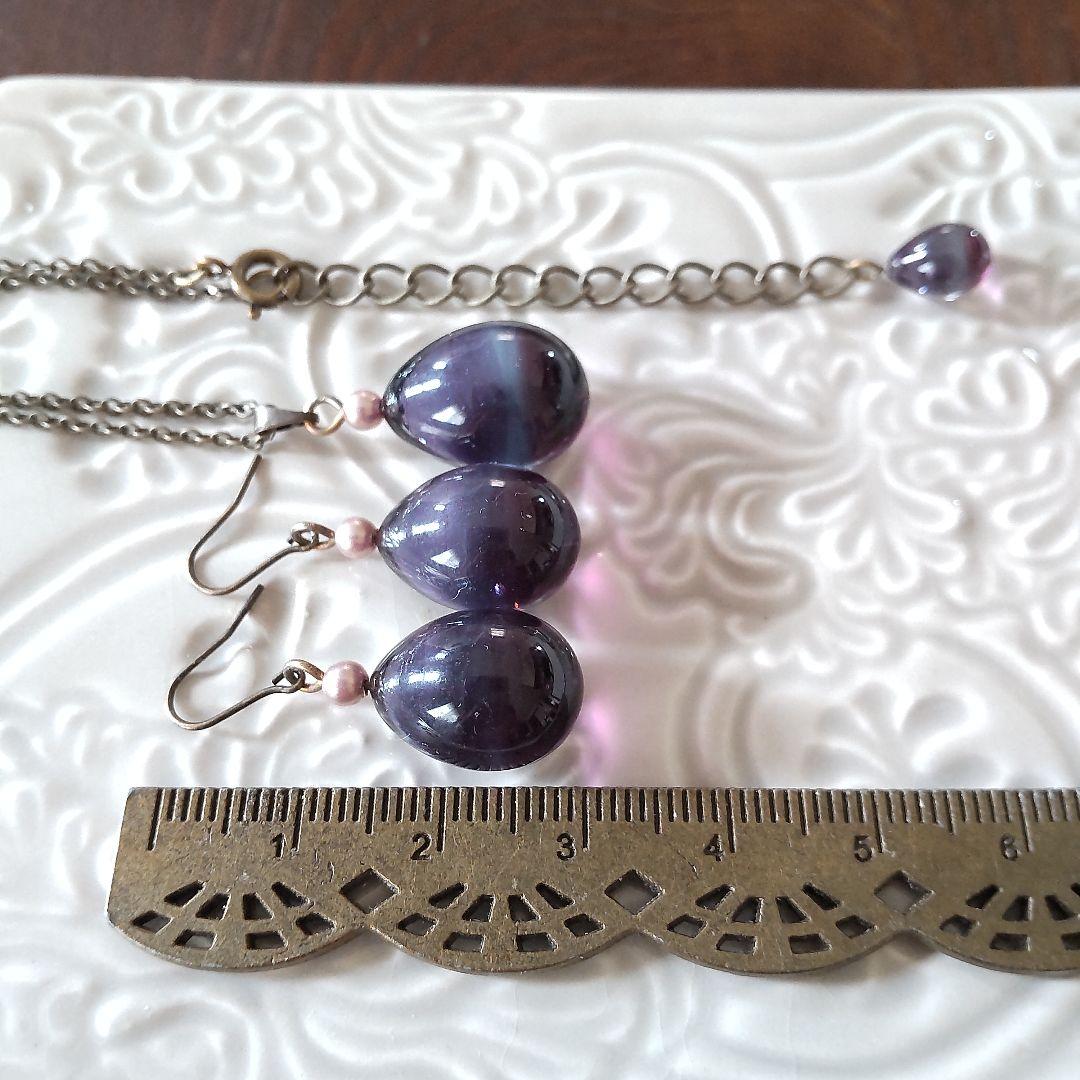 ちびさま専用◎手作りガラスのアクセサリー ９点おまとめ(メルカリ便匿名配送対応)