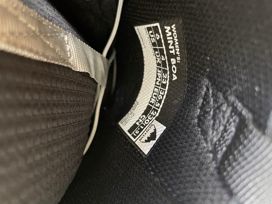 【Nori】BURTON スノーボードブーツ ブラック 23cm