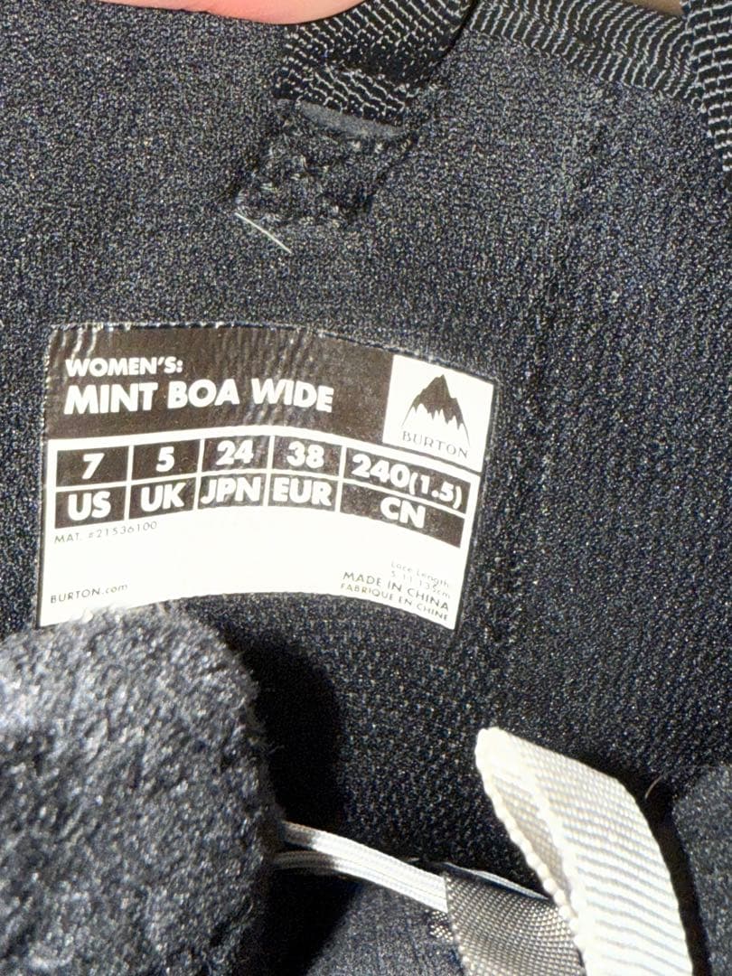 BURTON バートン MINT WIDE