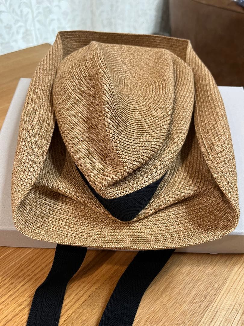 マチュアーハ　mature ha.BOXED HAT 11cm brim