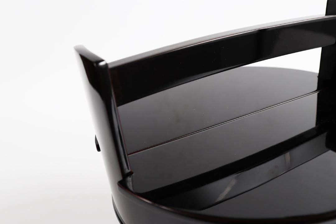 輪島塗 手桶水指 高橋秋峰 茶道具 共箱