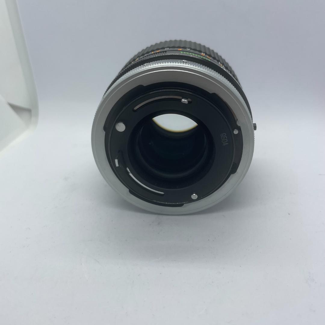 【ケース付き 外観美品】CANON FD 100mm f2.8 S.S.C.