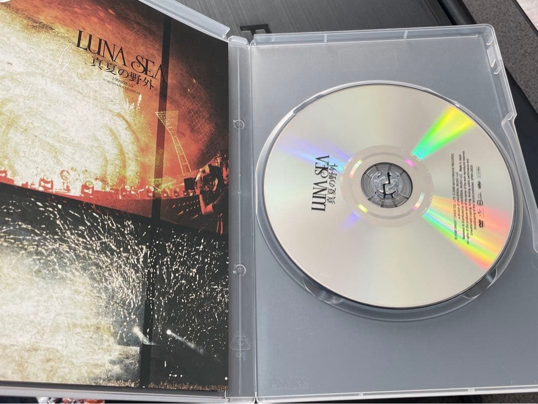 LUNA SEA 真冬の野外　dvd 初回盤
