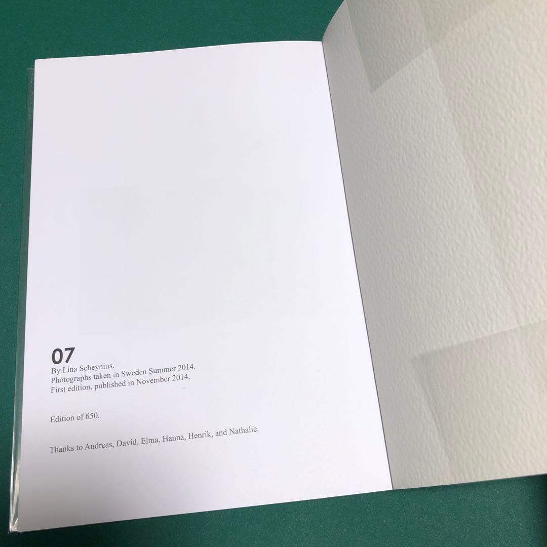 【50部限定】Lina Scheynius 07 Limited Edition