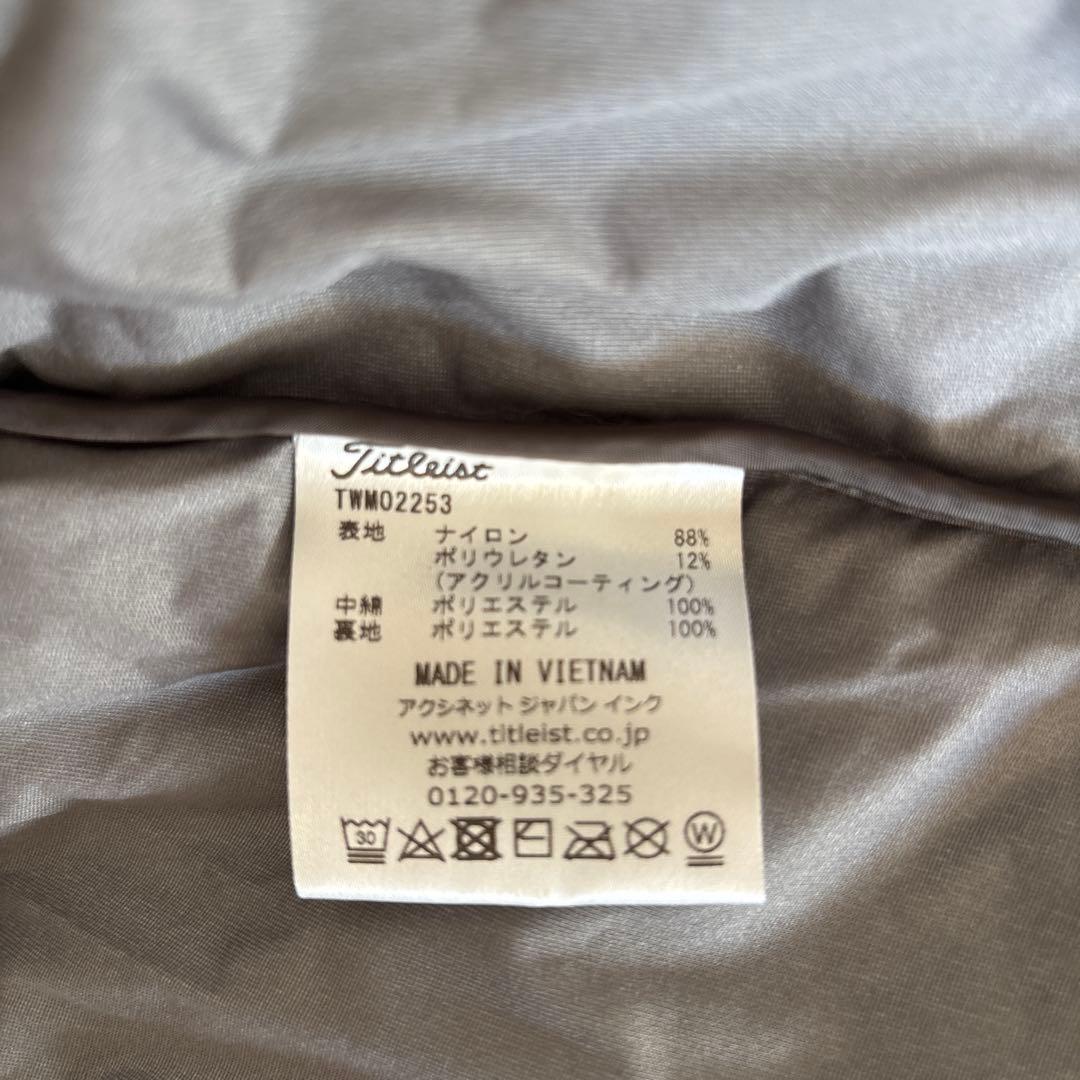 Titleist ブラック ジャケット Lサイズ