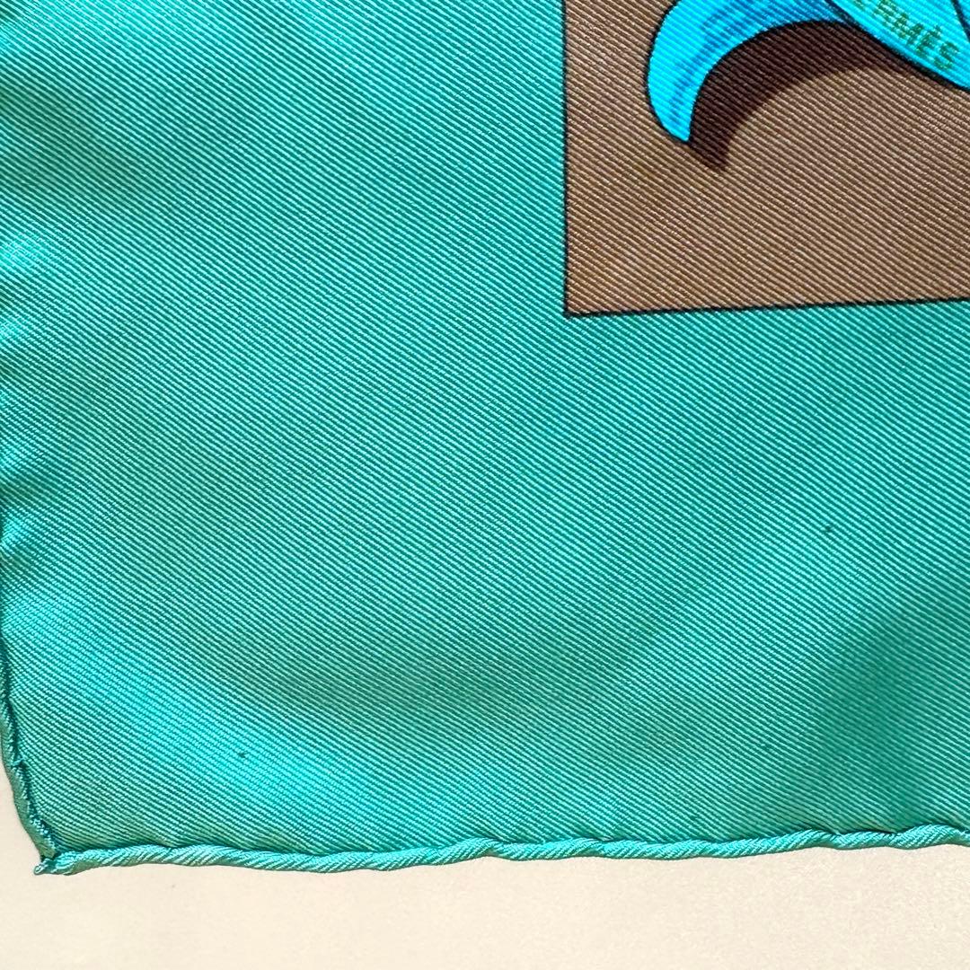 HERMES エルメス カレ90 スカーフ　LE MORS 馬具