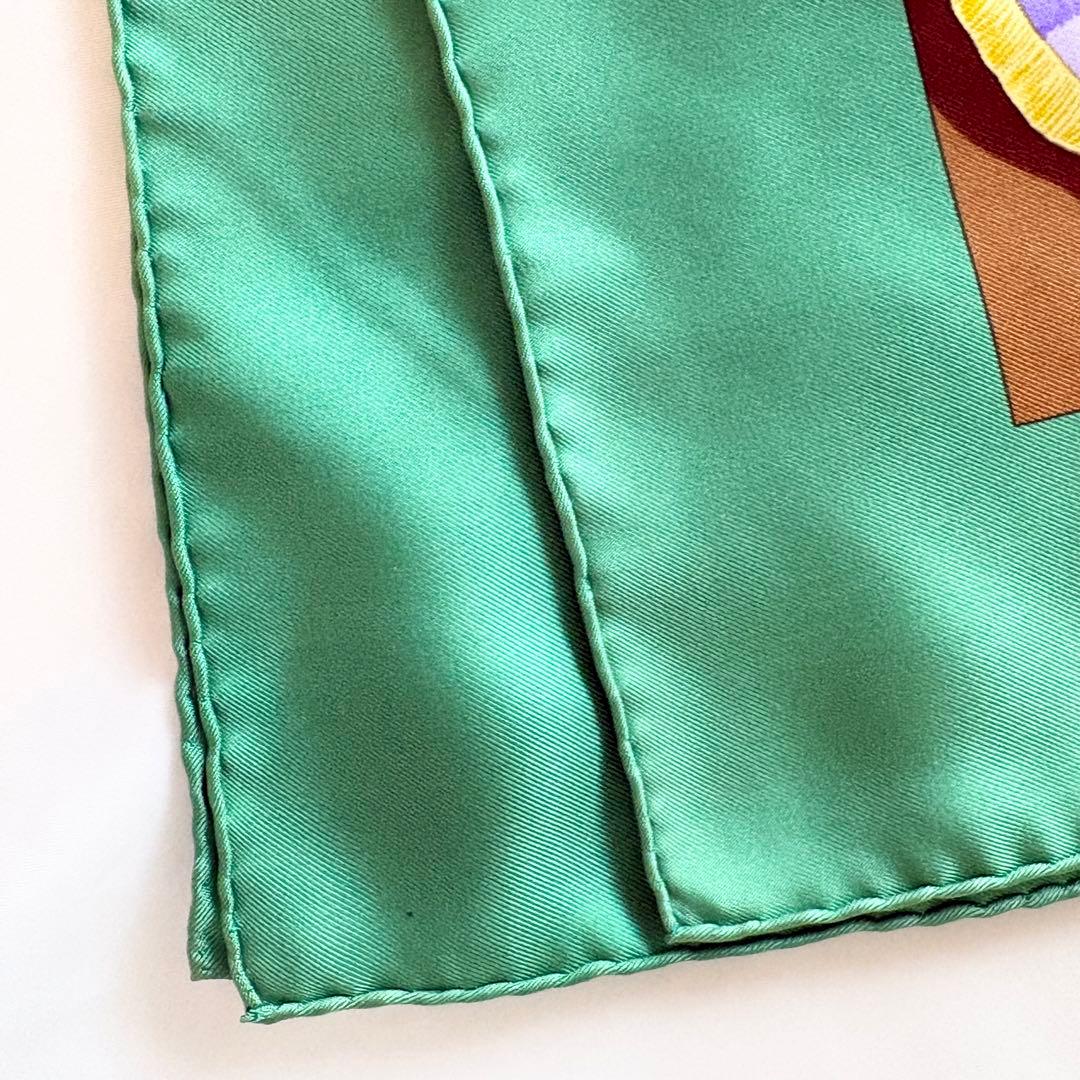 HERMES エルメス カレ90 スカーフ　LE MORS 馬具