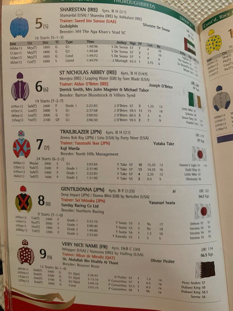 ドバイワールドカップ2023 サイン入りレープロ(武豊、岩田康、幸)