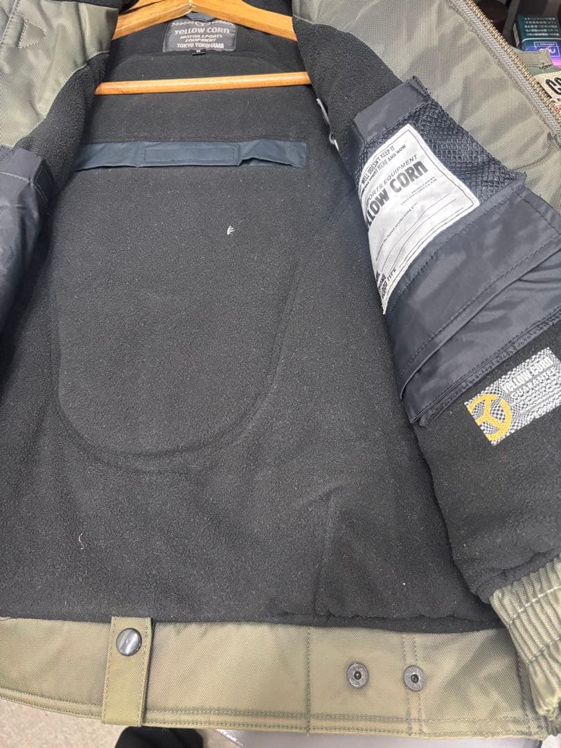 ［YELLOW CORN］ バイクジャケット　カーキ　M 2510-213