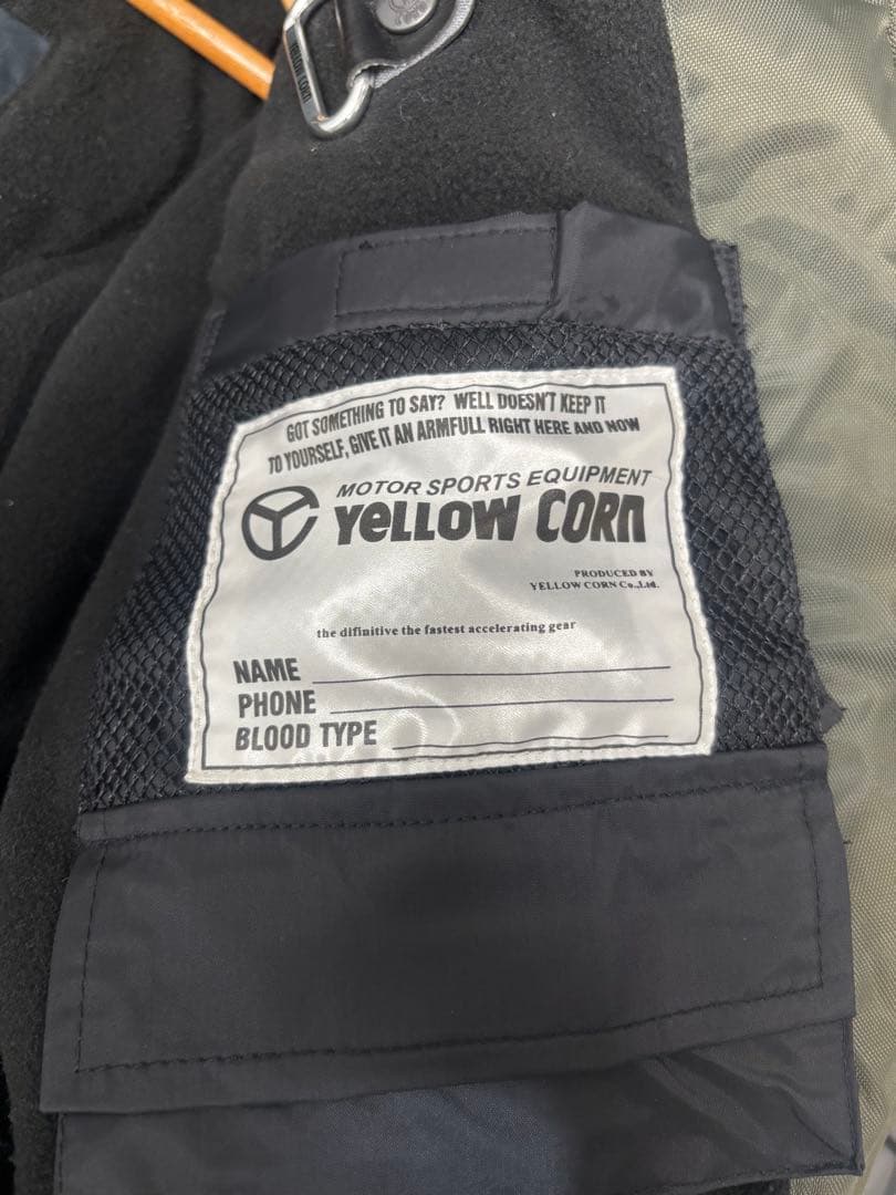 ［YELLOW CORN］ バイクジャケット　カーキ　M 2510-213