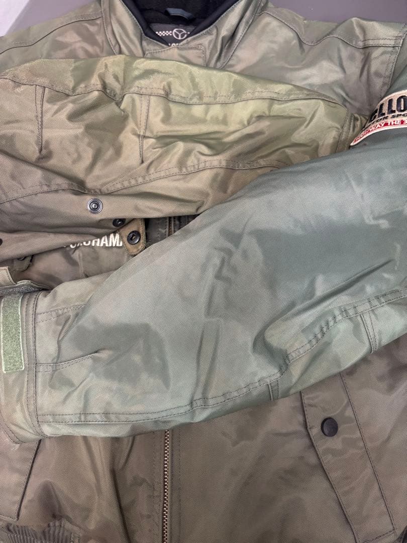 ［YELLOW CORN］ バイクジャケット　カーキ　M 2510-213