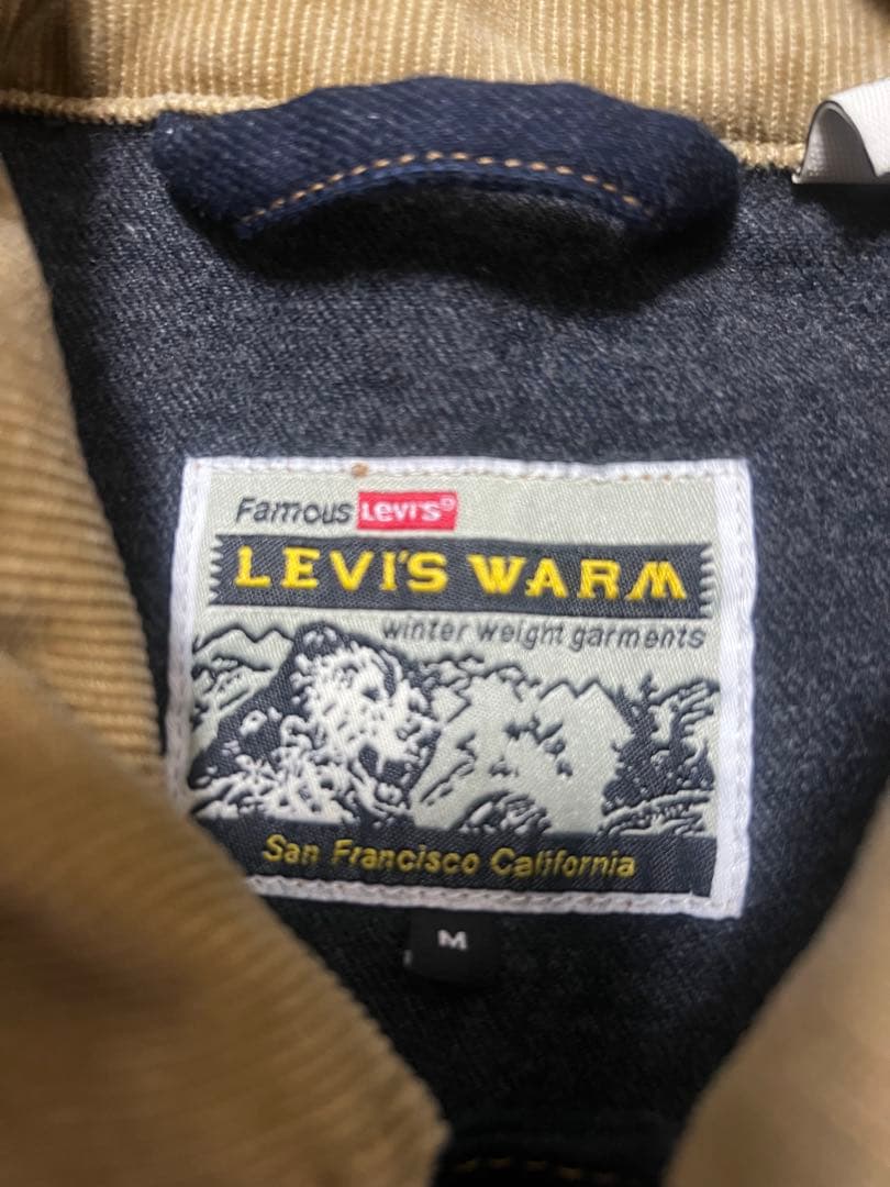 Levi's LEVI'S WARM Mサイズ デニムコート美品　本日限定価格