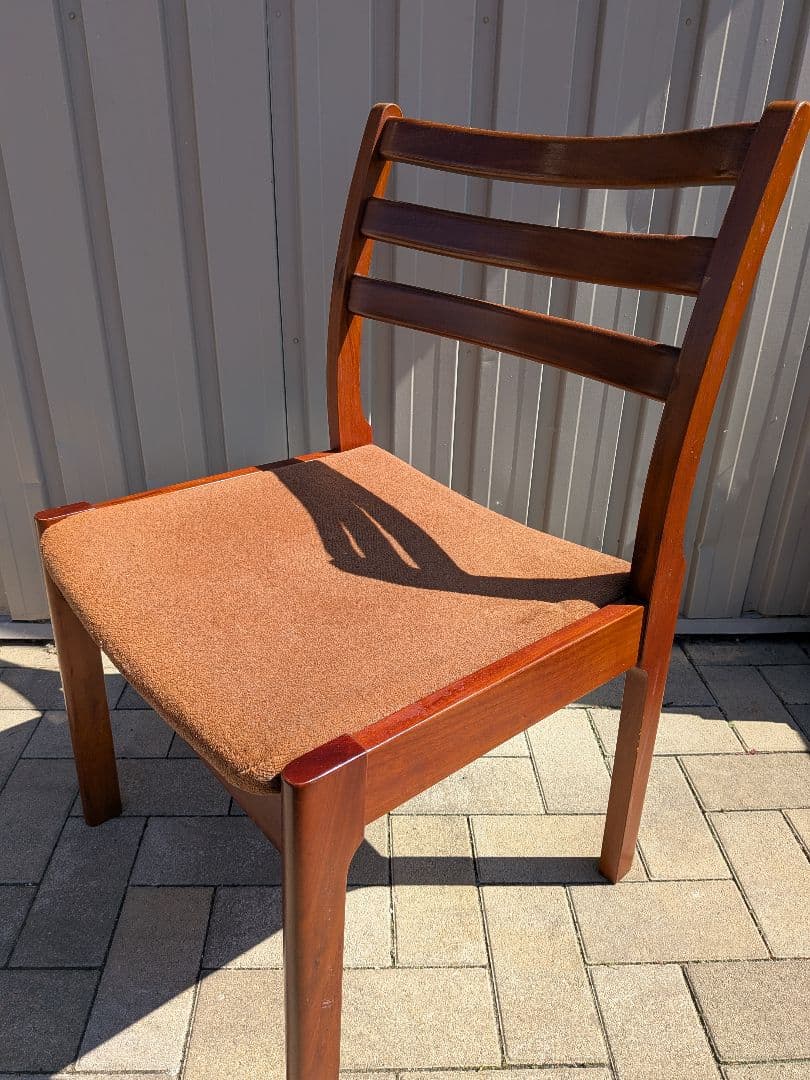 希少 天童木工 ブラジリアンローズウッド ダイニングチェア ②