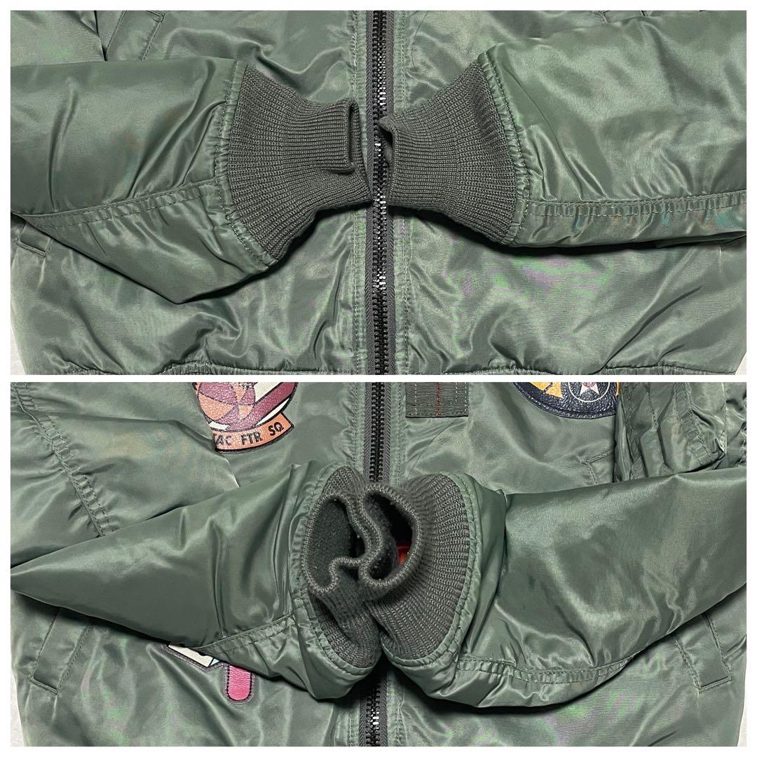 【極美品】AVIREX MA-1 トップガン フライトジャケット 長渕剛 L