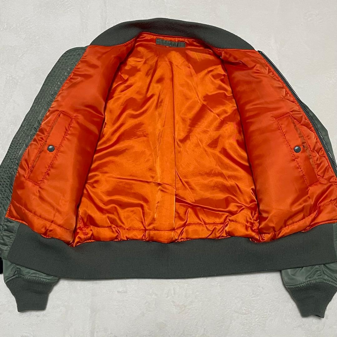 【極美品】AVIREX MA-1 トップガン フライトジャケット 長渕剛 L