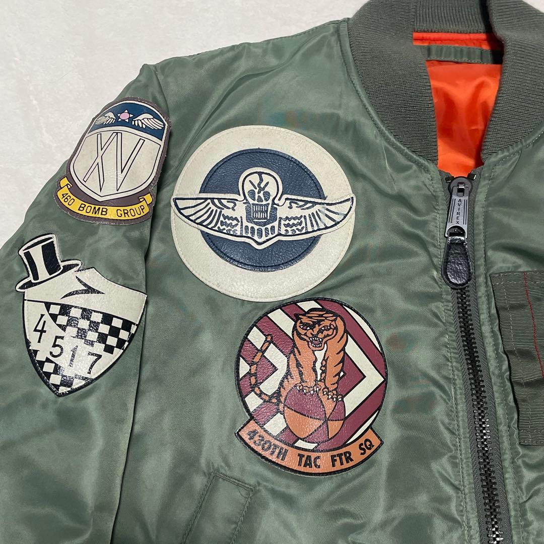 【極美品】AVIREX MA-1 トップガン フライトジャケット 長渕剛 L