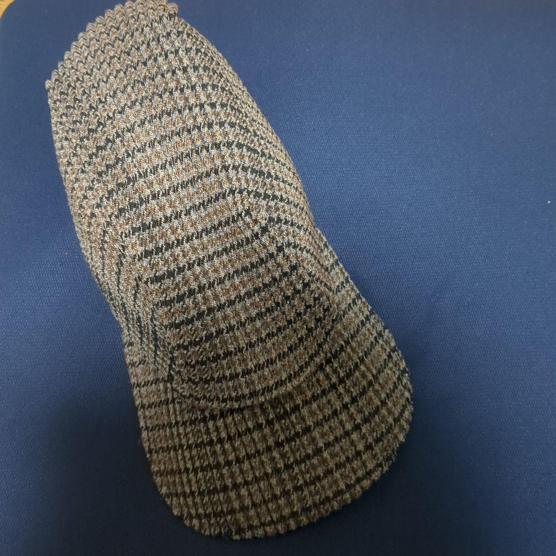 HOMME PLISSE オムプリッセ イッセイミヤケ チェック柄キャップ