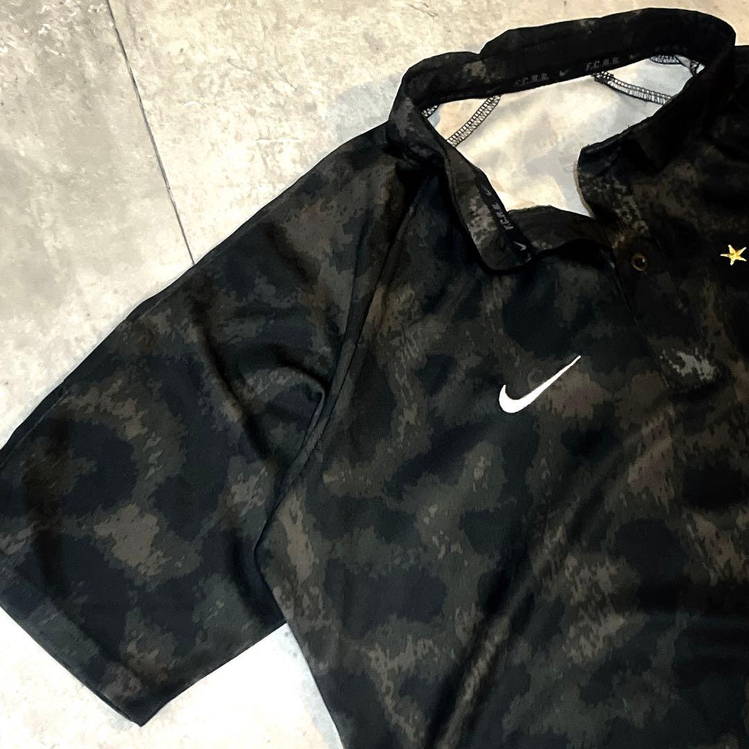 トップス F.C.R.B. SOPH leopard polo shirt NIKE