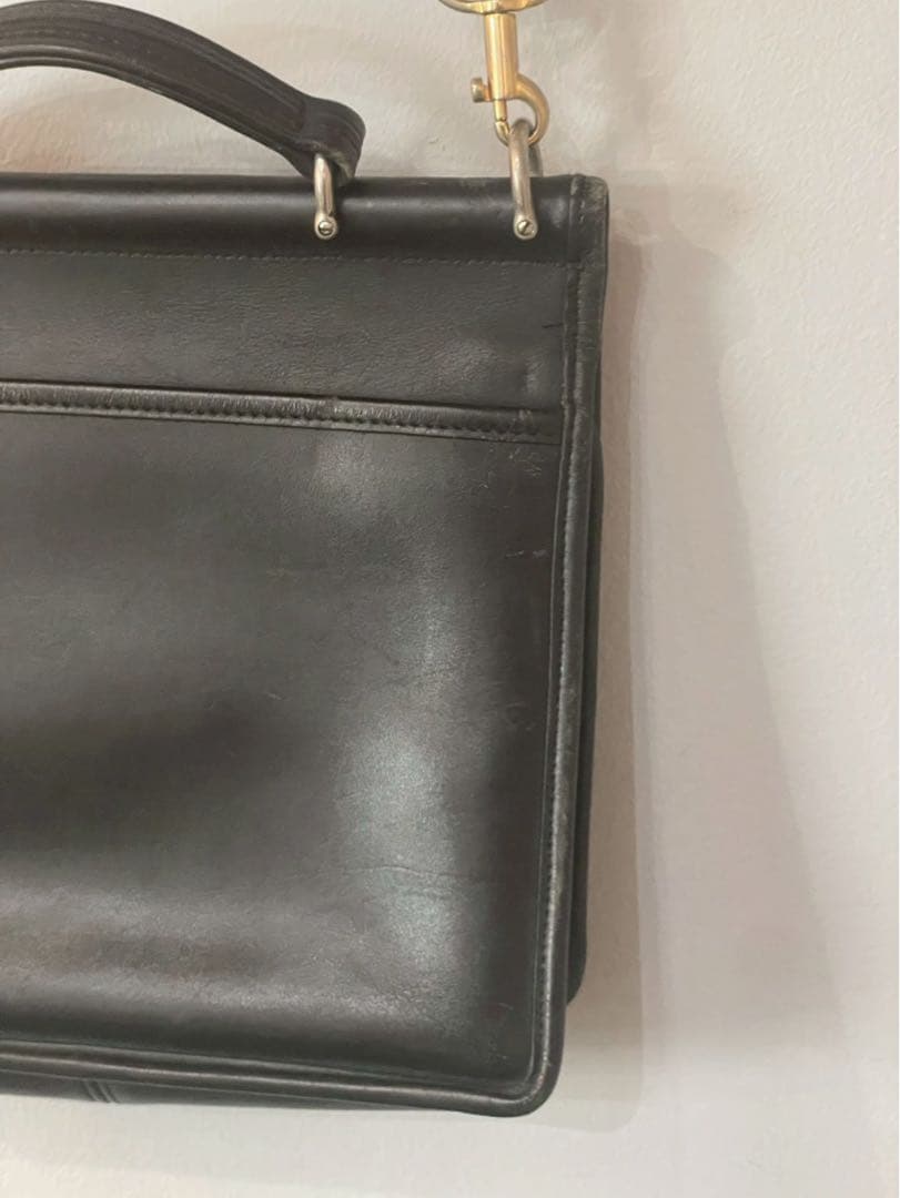 オールドコーチ ウィリスバッグ 2way ショルダーバッグ ブラック