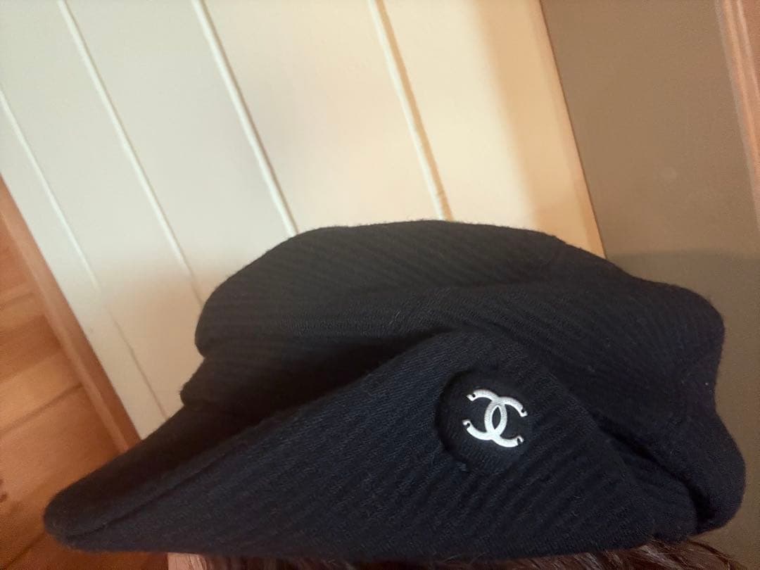CHANEL キャスケット　ブラック